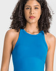 Via Venustas - Racerback Cropped Sports Tank, Fitness Top