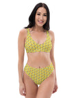 Via Venustas - Ice Cream Paradise High-Waisted Bikini in Paris Daisy, Swimwear, XS